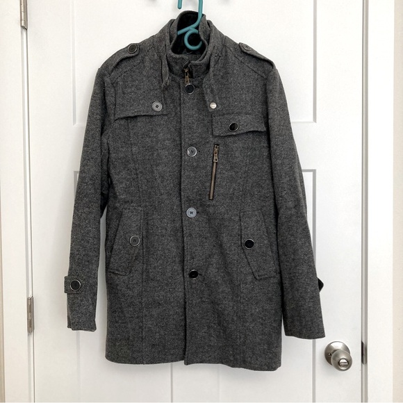 Wantdo Men’s Dark Grey Coat, Size M, Made in China - Picture 1 of 6